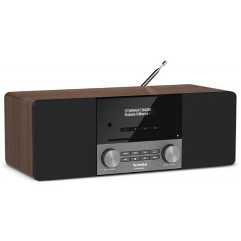 Digitalradio 3 Portatile Analogico E Digitale Nero, Argento, Noce - Foto 1