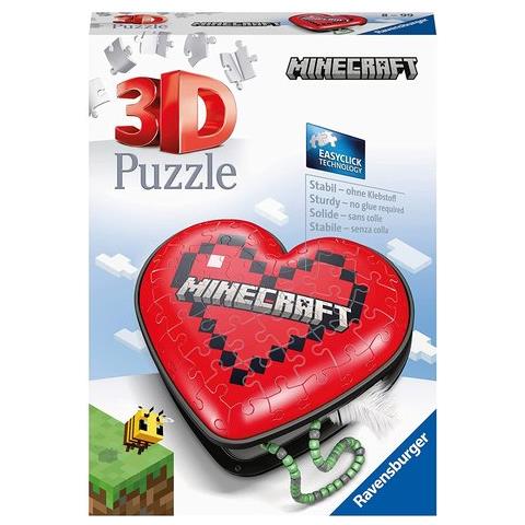 Puzzle Ravensburger 11285 3d Minecraft Heart - Foto 1