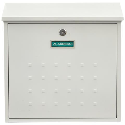 Premium Maxi E5611 Cassetta Postale Individuale In Acciaio, Di Grandi Dimensioni, Cassetta Della Posta Da Parete, (buste C4), Bianco - Foto 3