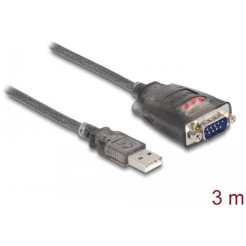 Adattatore Usb 2.0 Tipo A A 1 Connettore Seriale Rs-232 D-sub A 9 Pin - Foto 4