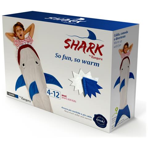 Coperta coda squalo Shark Kids - Foto 3