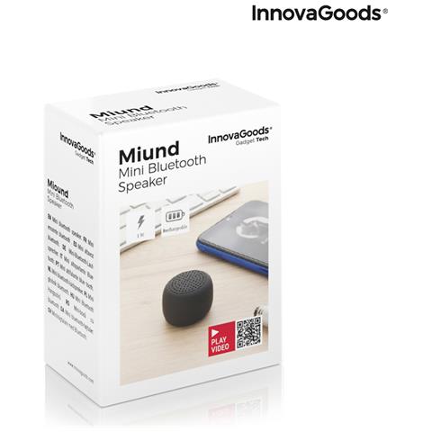 Mini Altoparlante Senza Fili Ricaricabile Portatile Miund Innovagoods - Foto 2