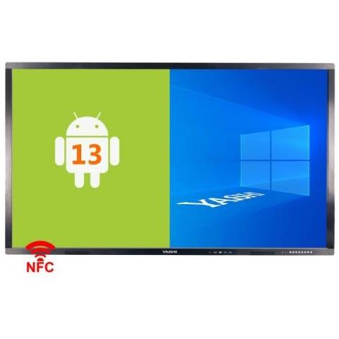 Monitor Interattivo Touch   75"" Ly7517 Lcd 4k Type-c 4gb Ram Android 13. Staffa A Muro Inclusa + Webcam 48mp Integrata ^ - Foto 2