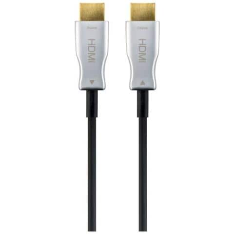 Goobay 65573 Cavo Hdmi 100 M Hdmi Tipo A (standard) Nero, Argento - Foto 1