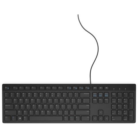 Tastiera Cablato KB216-BK-ENG-INT (Layout US International) Colore Nero - Foto 2