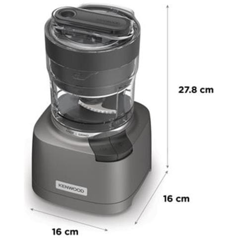 Chp80.000si Tritatutto Macinino Duo Prep 2 In 1 Quadblade 4 Lame Seghettate - Foto 6