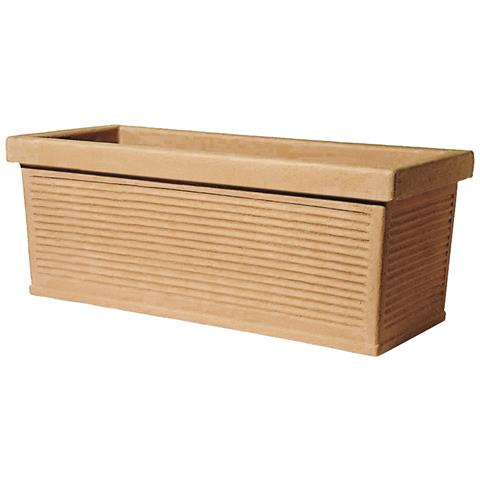 Vaso Telcom A Cassetta Millerighe In Resina - 103x47x40 Cm - Foto 1