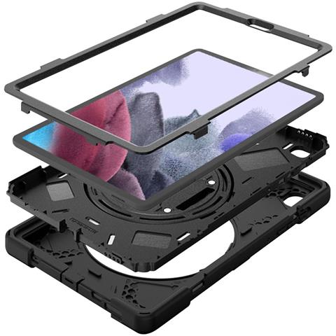 Cover Per Galaxy Tab A7 Lite Protezione Completa Manico Rotante 360°, Nero - Foto 2