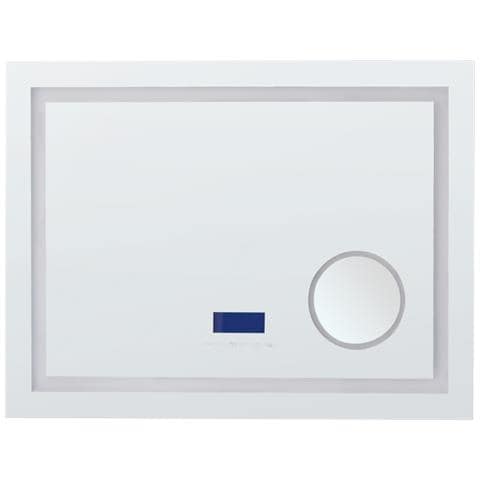 Specchio Da Bagno Con Luce Led Thaix 80 Cm 60 Cm Argento - Foto 2