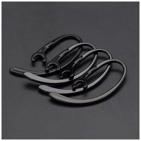 Ganci Auricolari Per Auricolare Bluetooth Wireless 6/7/8/9 Mm Black - Foto 4
