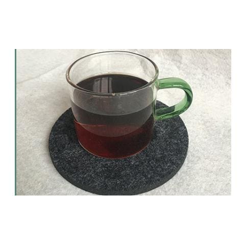 Piatto Separatore Per Tazza In Feltro, 8 Pezzi Black - Foto 2