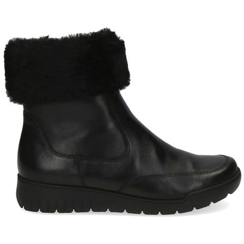 Black Nappa Casual Closed Booties Stivaletti Pelle Scarpe Donna Nero Eu 37, 9-26306-41-022 - Foto 2