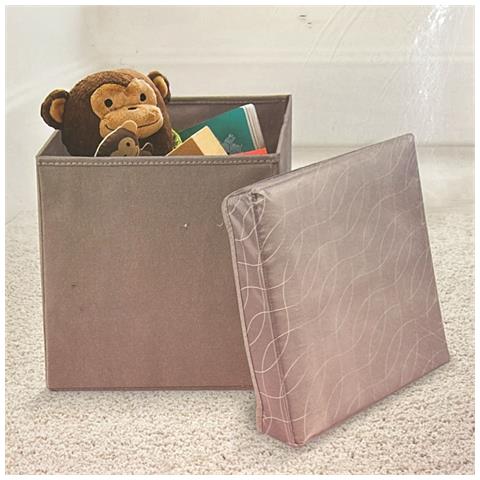 Domopak - Ottoman Cubo 30cm Moka - Foto 1