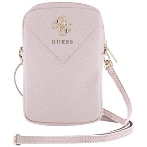 Borsa Per Smartphone Con Tracolla In Rilievo 4g, Rosa - Foto 1