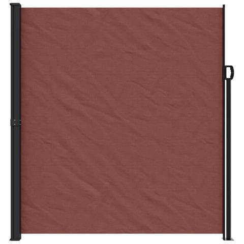 Tenda Da Sole Laterale Retrattile Marrone 220x500 Cm - Foto 3