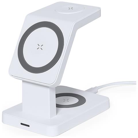 Caricabatterie Wireless 3 In 1 Da 15w. Magnetico Magsafe. - Foto 3