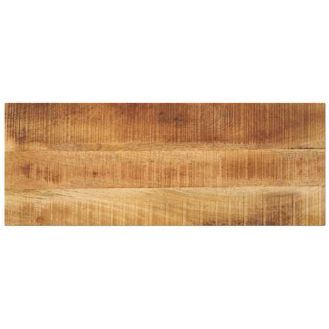 Piano Per Tavolo 70x40x3,8cm Rettangolare Legno Di Mango Grezzo - Foto 1
