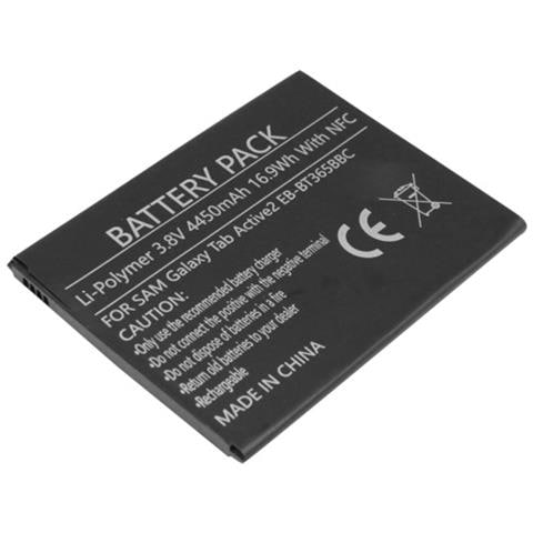 Batteria Per Samsung Galaxy Tab Active Li-polimero 3.8v 4450mah 16.9wh Con Nfc - Foto 1