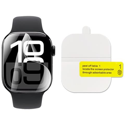 Protezione Schermo Curva Ad Alta Definizione In Idrogel Compatibile Con Apple Watch 40mm (serie 4/5/6/se) - Posizionamento A Mezza Adsorbimento (confezione Da 3) - Foto 1