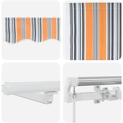 Tenda Retrattile con 600 × 300 cm Multicolore - Foto 9