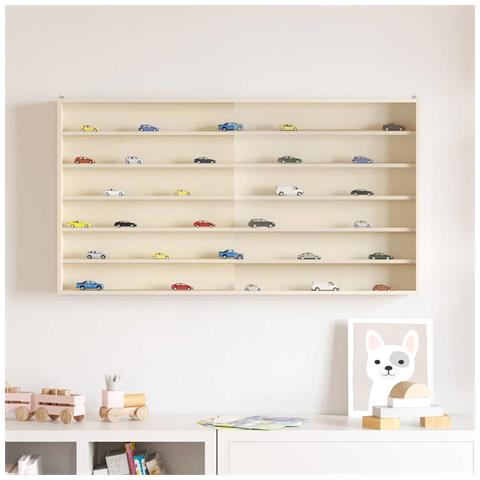 Scatola Espositiva in Legno Altro Marrone 100 x 8,5 x 54 cm - Foto 2