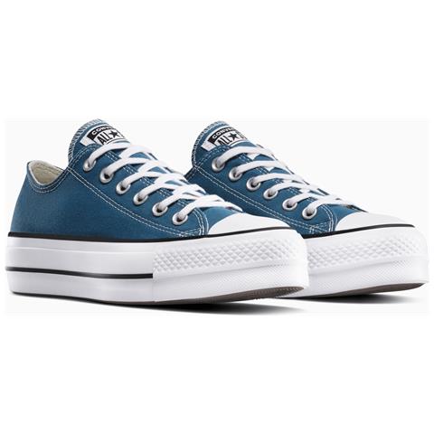 Chuck Taylor All Star Lift A12961c, Donne, Blu, 38 - Foto 2