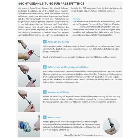 Pressfitting A Pressare Ridotto Per Tubi Multistrato - Foto 2