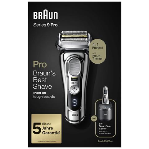 Series 9 9486cc Rasoio Trimmer Cromo - Foto 2