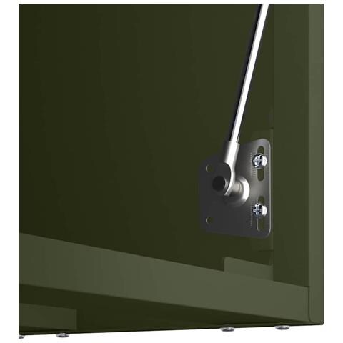 Armadio a muro per garage Oliver verde 60 x 33 x 35 cm - Foto 9