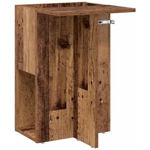 Tavolino Legno vecchio 35 x 40 x 55 cm Legno multistrato - Foto 1