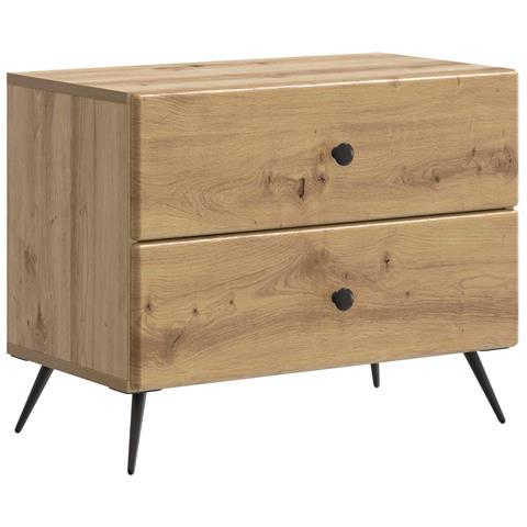 Armadio da Notte Rovere Artigianale 62 x 34,5 x 47,5 cm - Foto 1