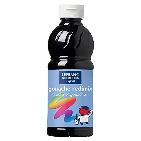 Tempera Liquida 500ml Nero - Foto 1
