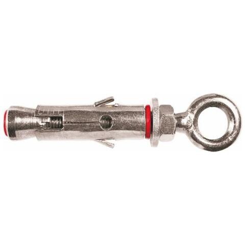 Tassello Ancorante in Acciaio con Occhiolo MLM O6 ØxL. 12x45 mm M6 100Pz - Foto 1
