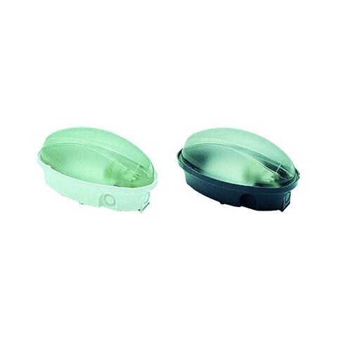 62720 - Plafoniera Ovale Ip65-60w-e27 Bi - Foto 2