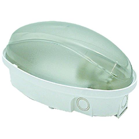 62720 - Plafoniera Ovale Ip65-60w-e27 Bi - Foto 7