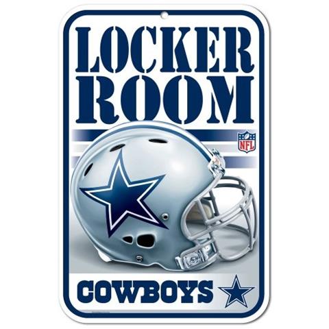Pannello Plastica Locker Room 27 X 42 Cm Dallas Cowboys - Foto 1