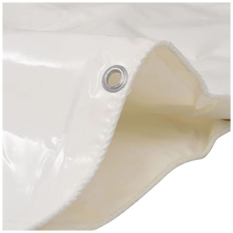 Telone 650 G / m² 6x8 M Bianco - Foto 6