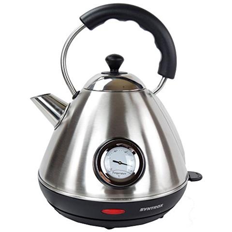 Bollitore Elettrico Capacità 1.7 Litri Potenza 2200 Watt Colore Acciaio Inox - Foto 3