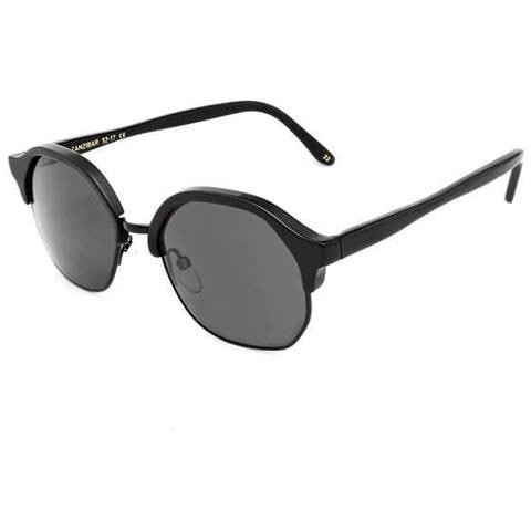 Occhialida Sole Unisex Zanzibar-black-22 Nero (ø 50 Mm) - Foto 1