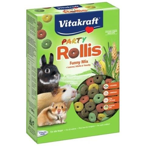 L. pet Snack Roditori Rollis Party 500gr - Foto 1