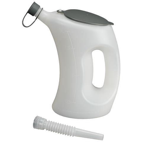 Caraffa Graduata Lt. 2 Trasparente C / coperchio - Foto 2