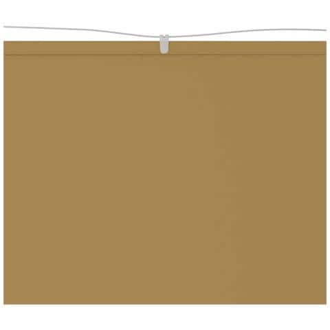 Paravento Verticale Beige 60x600 Cm In Tessuto Oxford - Foto 2