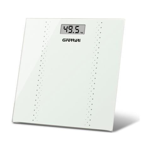Fisik Bilancia Pesapersone Digitale in Vetro Portata Max 150 Kg Colore Bianco - Foto 1
