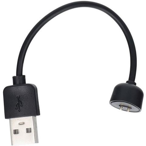 Basetta Caricabatterie Usb Per Xiaomi Mi Band 5 - 6 Black - Foto 1