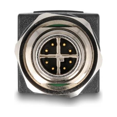 Adattatore M12 X-coded Maschio A 8 Pin A Rj45 Femmina Dritto - Foto 2