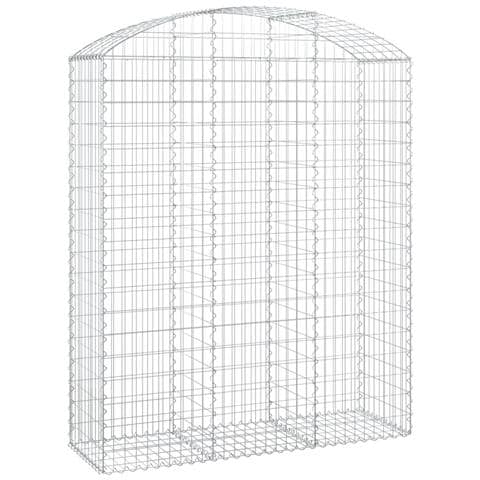 Cesto Gabbione Ad Arco 150x50x180/200 Cm Ferro Zincato - Foto 1