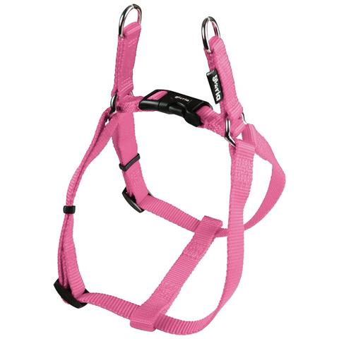 Imbracatura Per Cani Liscio Regolabile 61-91 Cm Rosa Taglia L - Foto 1