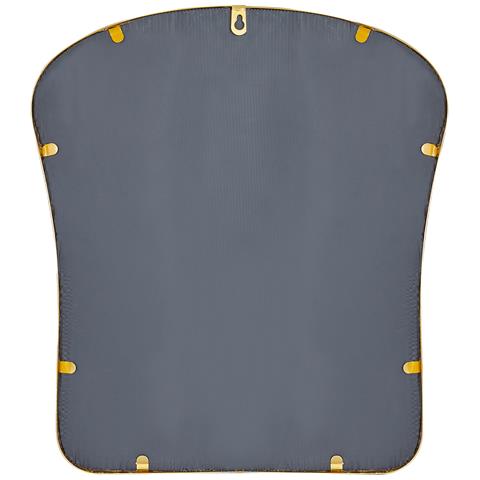 Specchio Noth 45 Cm 53 Cm Metallo Oro - Foto 5