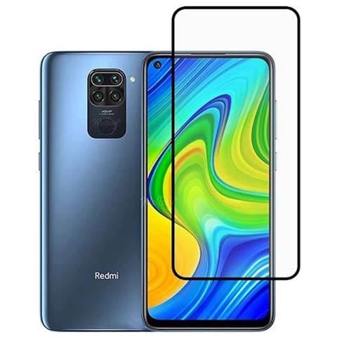 Full Cover 2.5d Glass Xiaomi Redmi Note 9 Anti-static / Japan Glue Black - Foto 1