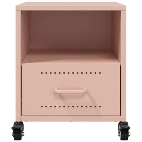 Comodini 2 pz Rosa 36x39x43,5 cm in Acciaio - Foto 10